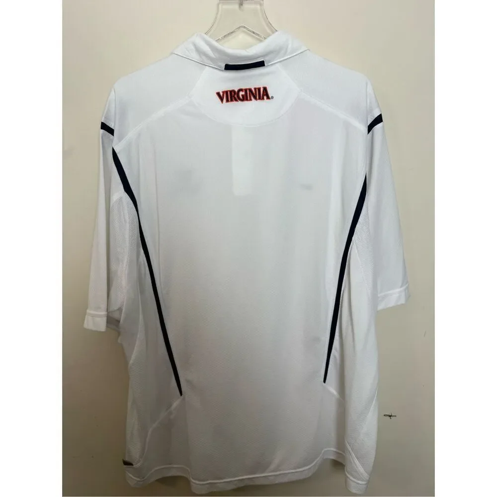 Virginia Cavaliers Nike Team Performance Polo Shirt Mens XL Embroidered Golf Ven